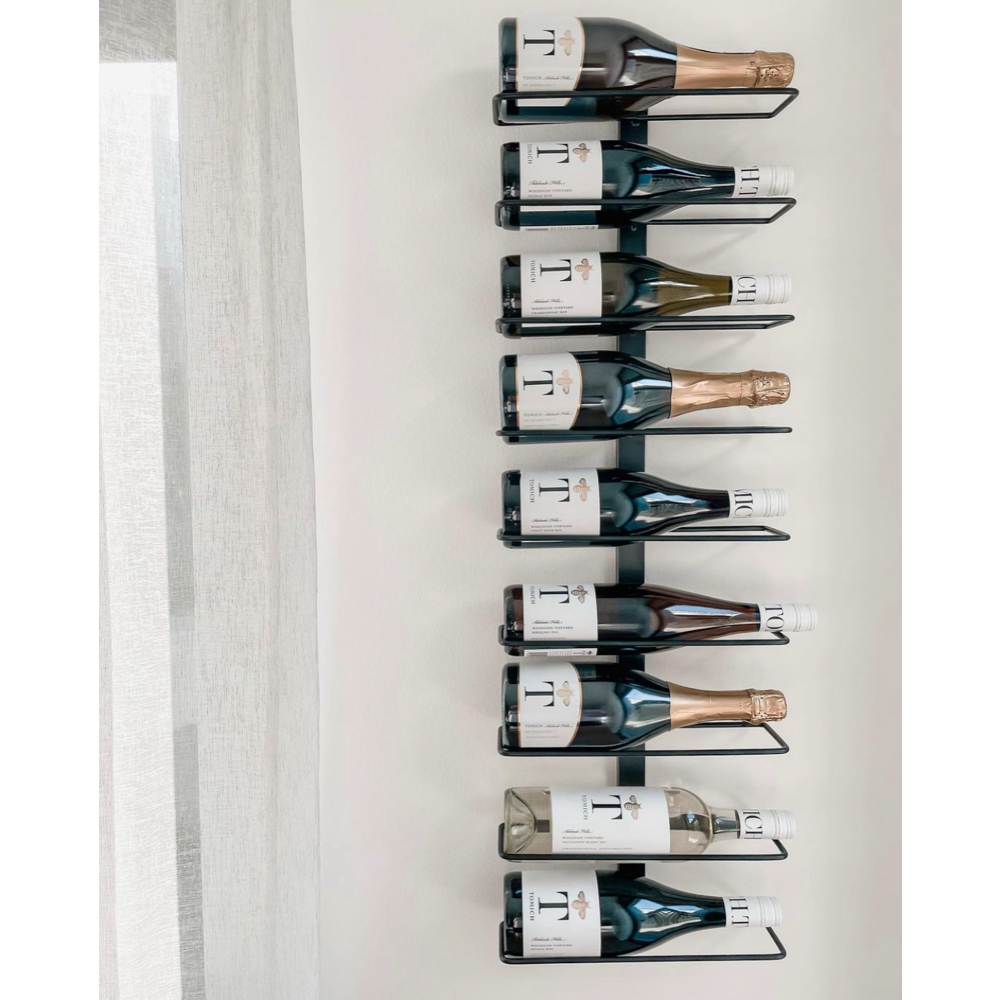 Wall Mounted Wine Rack - Wine Stash USA