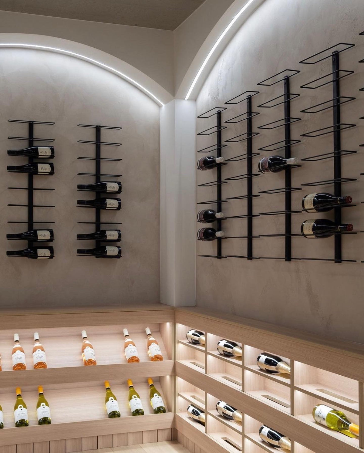 Wall Mounted Wine Rack - Style 2