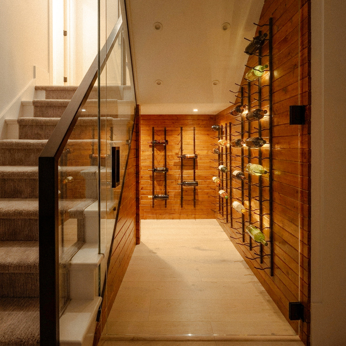 Wall Mounted Wine Rack - Wine Stash