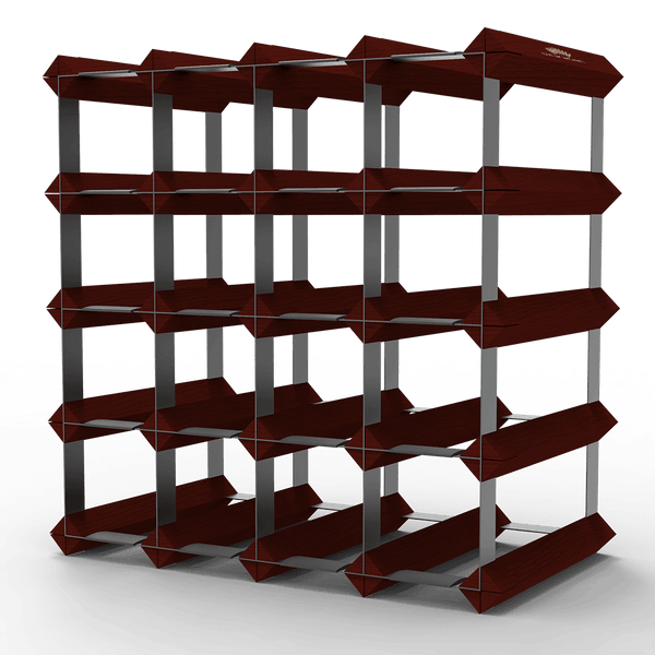 20 Bottle Timber Wooden Wine Rack - Wine Stash