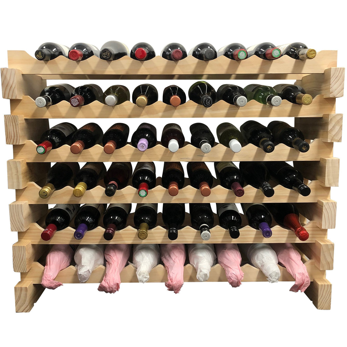 54 Bottle Wine Kit Filled with Wine